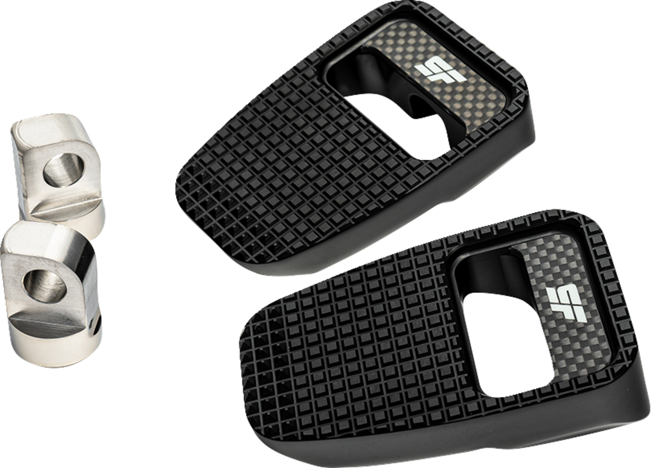 SLYFOX Foot Pegs - Black Anodized SF-904-00-1