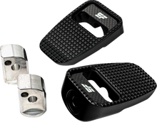 SLYFOX Foot Pegs - Black Anodized - Rear SF-904-02-1