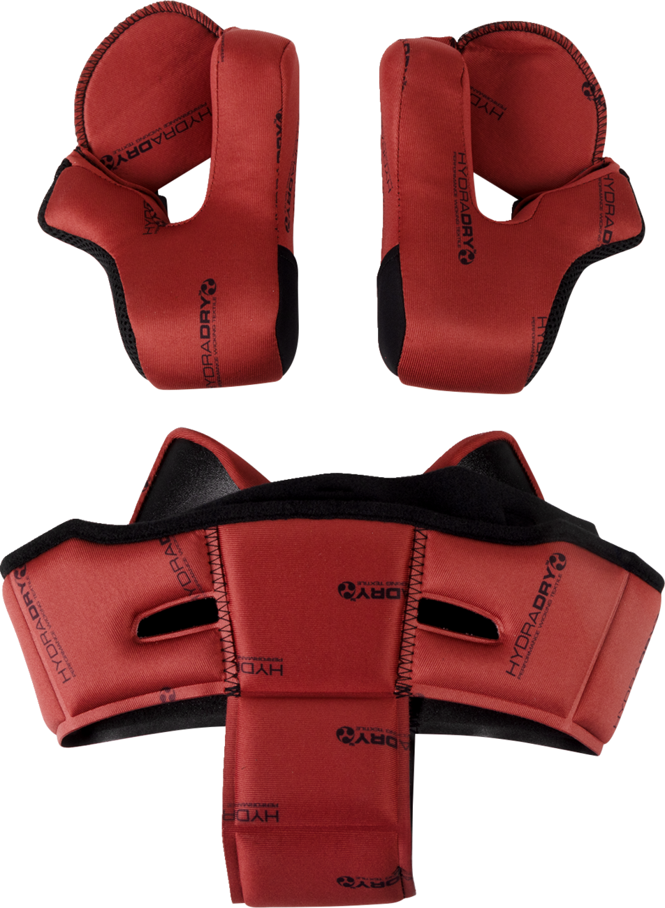 ICON Domain™ Liner/Cheek Pads - Red - XL 0134-3151