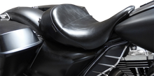 LE PERA Aviator Up Front Solo Seat - Smooth - Black - FL '08-'24 LKU-017