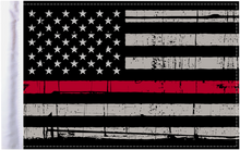 PRO PAD Grunge U.S.A. Flag - Red - 6" x 9" FLG-GTRL-US