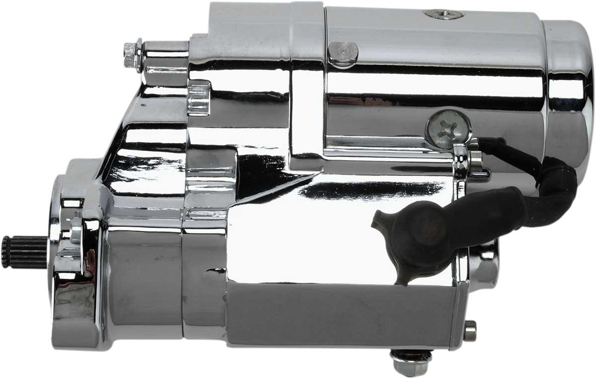 TERRY COMPONENTS Starter Motor - Chrome - Harley Davidson 773090