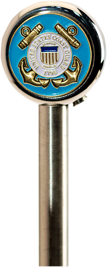 PRO PAD Coast Guard Flag Topper - 9" POLE9-CGDT