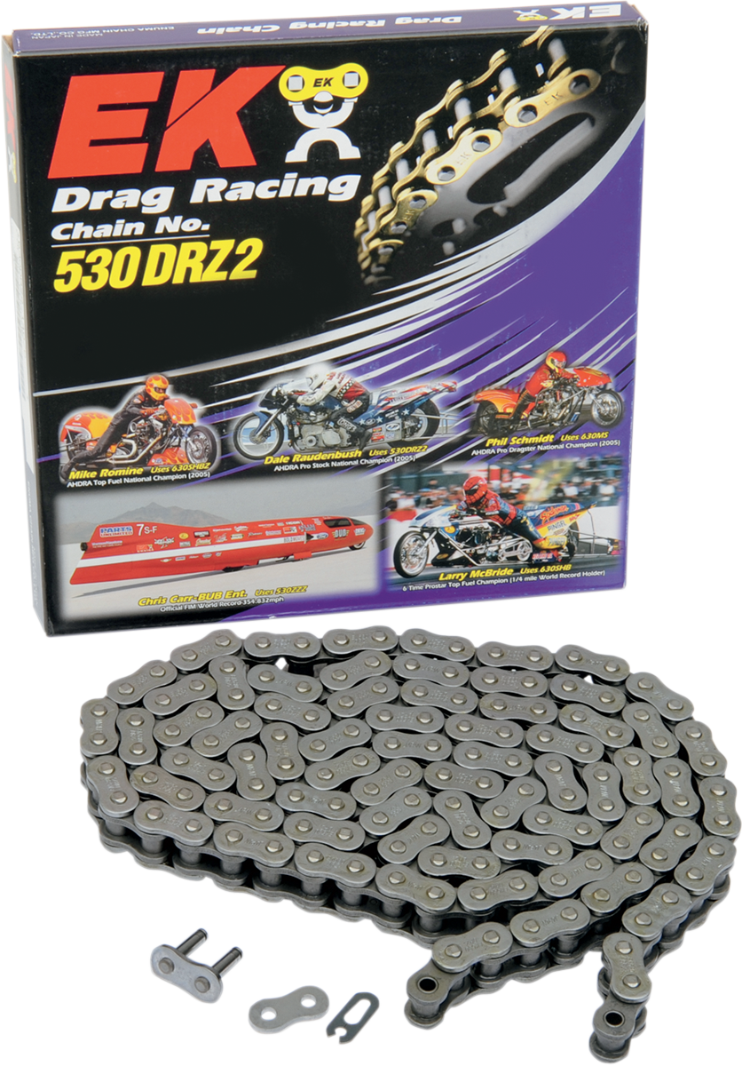 EK 530 DR2 - Drive Chain - Chrome - 160 Links 530DR2-160C