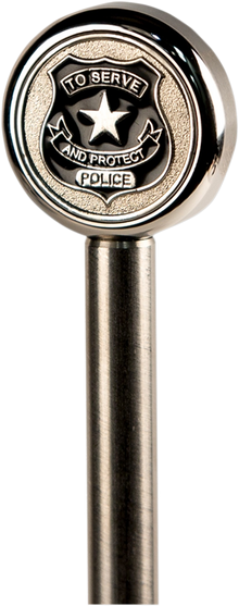 PRO PAD Police Flag Topper - 13" POLE13-POLT