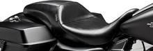 LE PERA Outcast Seat - Full-Length - Without Backrest - Smooth - Black - FL '08-'23 LK-987