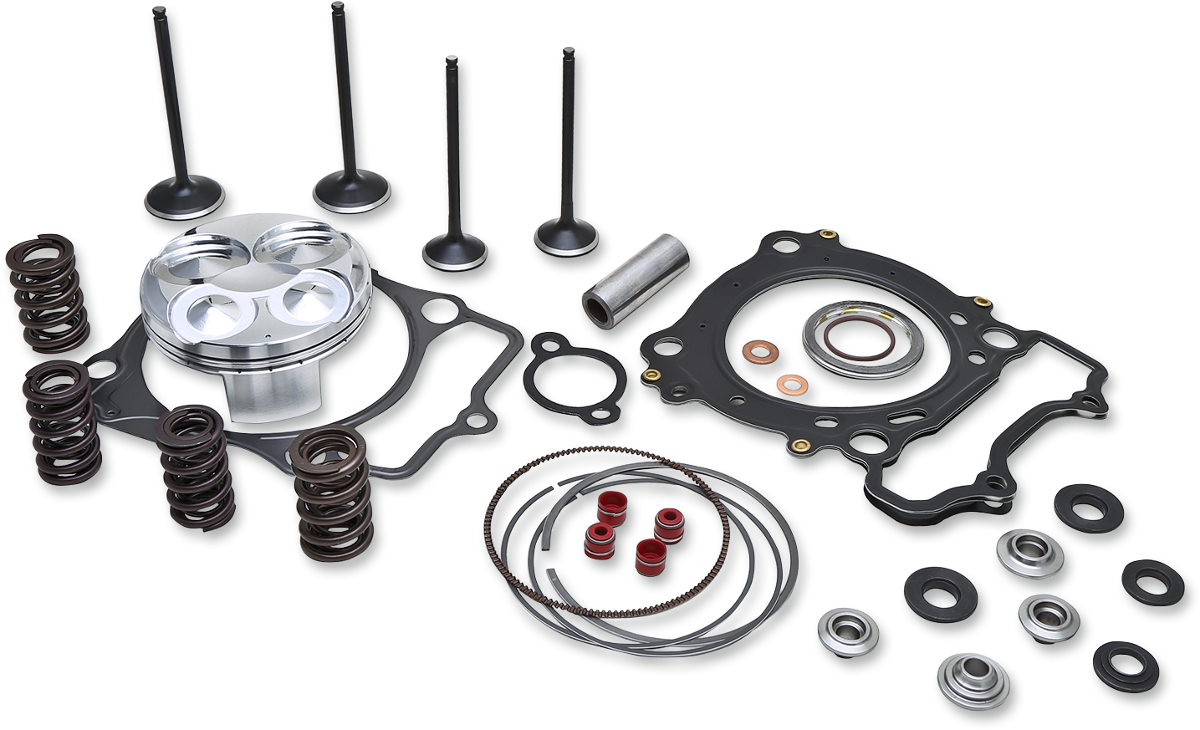 KIBBLEWHITE Top End Kit - Black Diamond™ Valves with Piston Kit - Yamaha YZ250F 80-81200