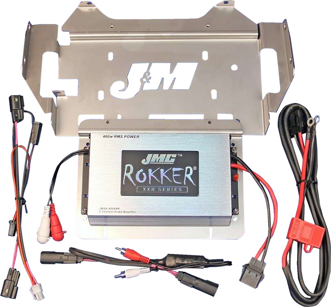 J & M 400 W Amplifier Kit - '14-'23 FLHX/FLHTK/FLHCUTG JMA6-400HC14