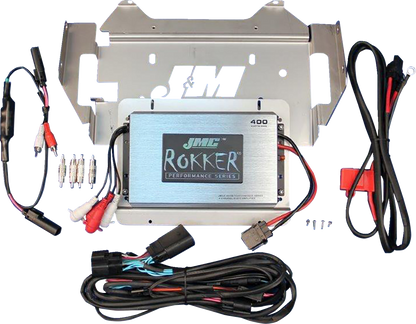 J & M 400 W 4-Channel Amplifier Kit - '14-'25 FLHTCU/FLHCUTG JMA6-400HC14-UL