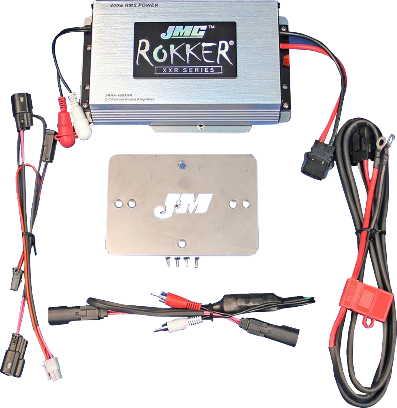 J & M 400 W Amplifier Kit - FLTRX/FLTRS/FLTRT JMA6-400HR15