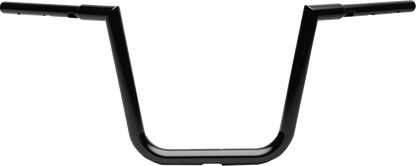 LA CHOPPERS 1-1/4" Twin Peaks Touring Handlebar - Road Glide - 10" - Black LA-7366-10B