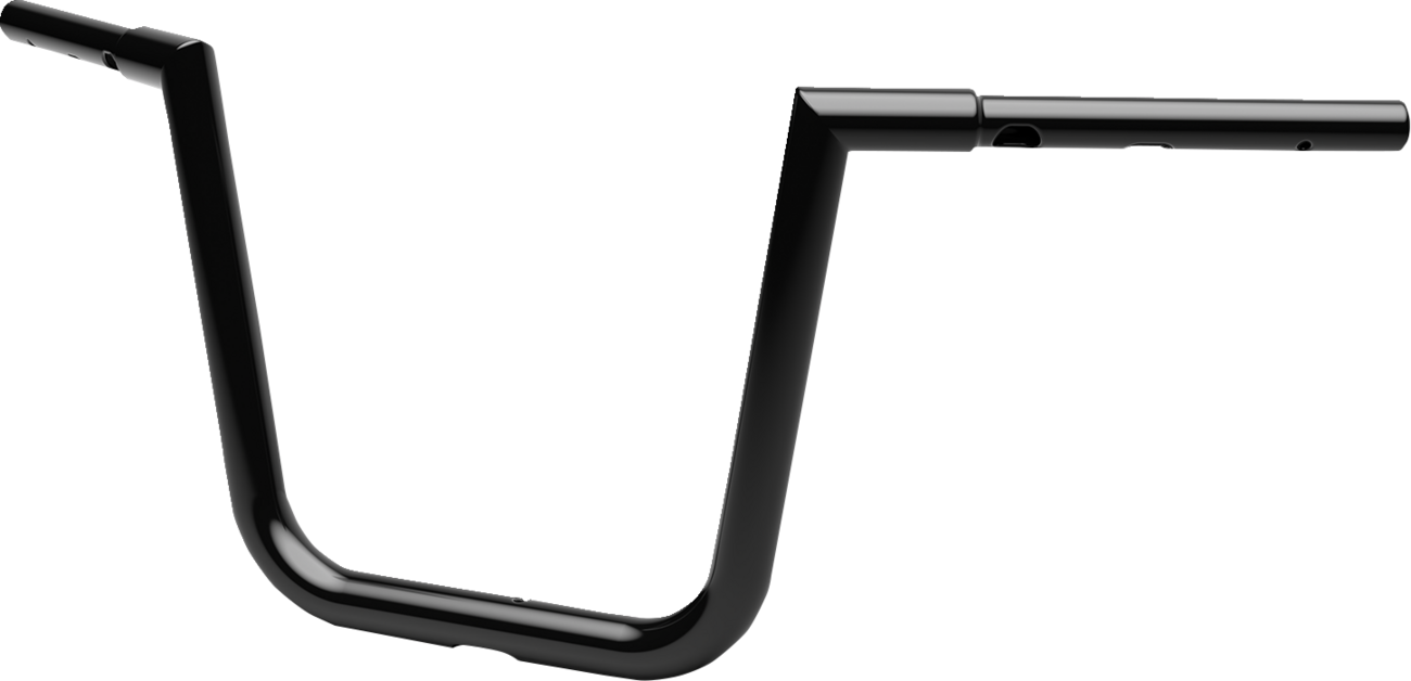 LA CHOPPERS 1-1/4" Twin Peaks Touring Handlebar - Road Glide - 10" - Black LA-7366-10B