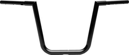 LA CHOPPERS 1-1/4" Twin Peaks Touring Handlebar - Road Glide - 12" - Black LA-7366-12B