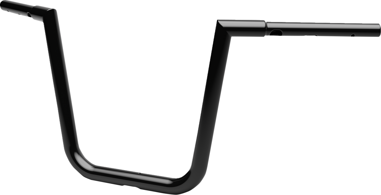 LA CHOPPERS 1-1/4" Twin Peaks Touring Handlebar - Road Glide - 12" - Black LA-7366-12B