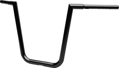 LA CHOPPERS 1-1/4" Twin Peaks Touring Handlebar - Road Glide - 16" - Black LA-7366-16B
