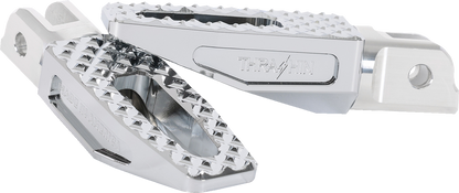 THRASHIN SUPPLY CO. Slim P-54 Foot Pegs - Front - Chrome TSC-2021-3-SF