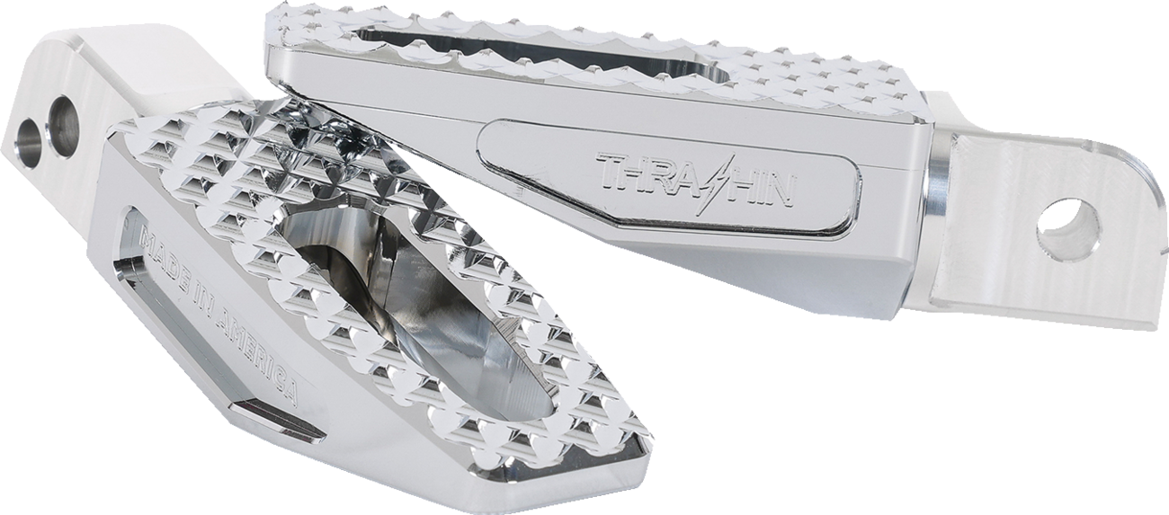 THRASHIN SUPPLY CO. P-54 Foot Pegs - Rear - Chrome TSC-2021-3-SR