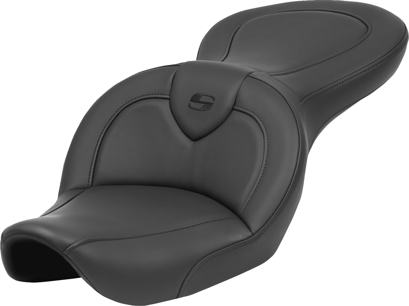 SADDLEMEN Roadsofa™ Seat - without Backrest - Black - FXDWG '96-'23 896-05-187
