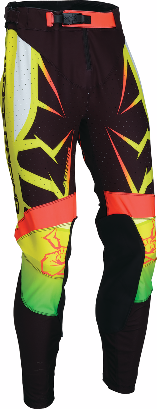 MOOSE OFFROAD Agroid Pants - Black/Yellow/White - US 30 2901-11420