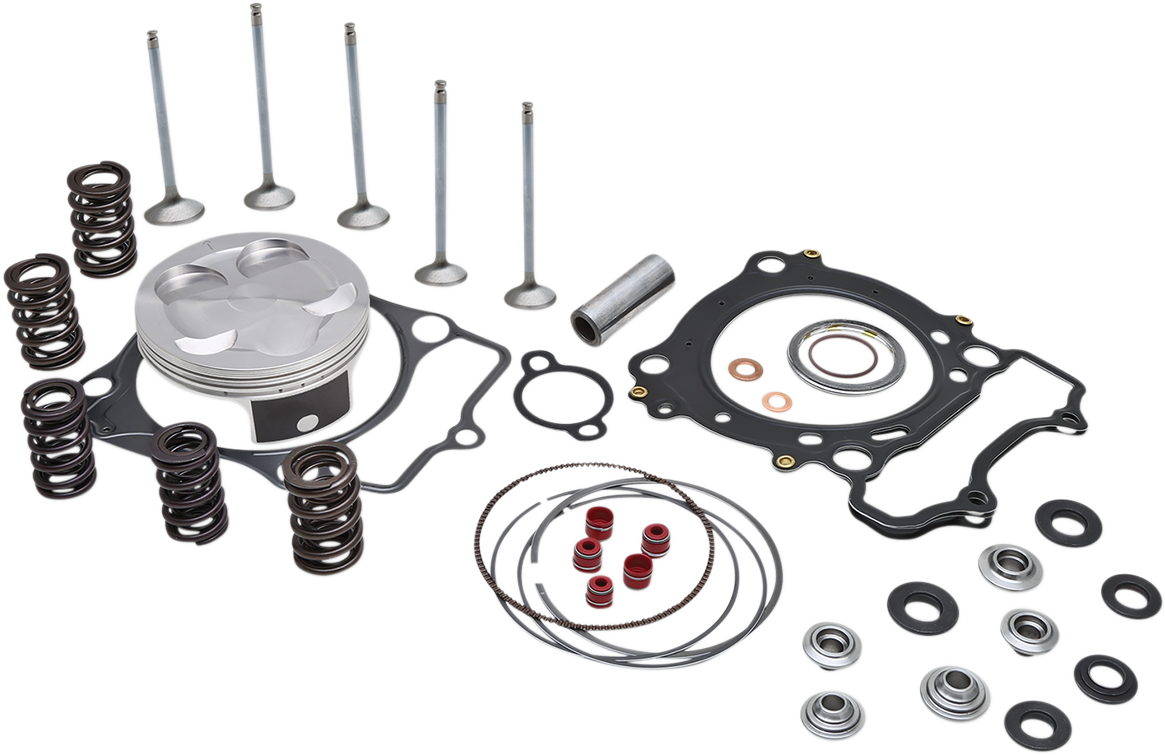 KIBBLEWHITE Top End Kit - White Diamond® Valves with Piston Kit - Yamaha WR450F/YZ450F 80-81900
