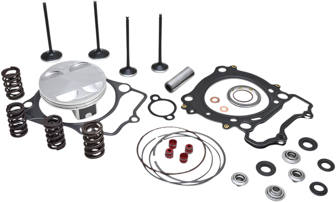 KIBBLEWHITE Top End Kit - Black Diamond™ Valves with Piston Kit - Honda CRF450R 30-33100