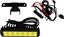 CUSTOM DYNAMICS LED Light Bar - Yellow Lens - Road FLTR RG-LB-Y-KIT