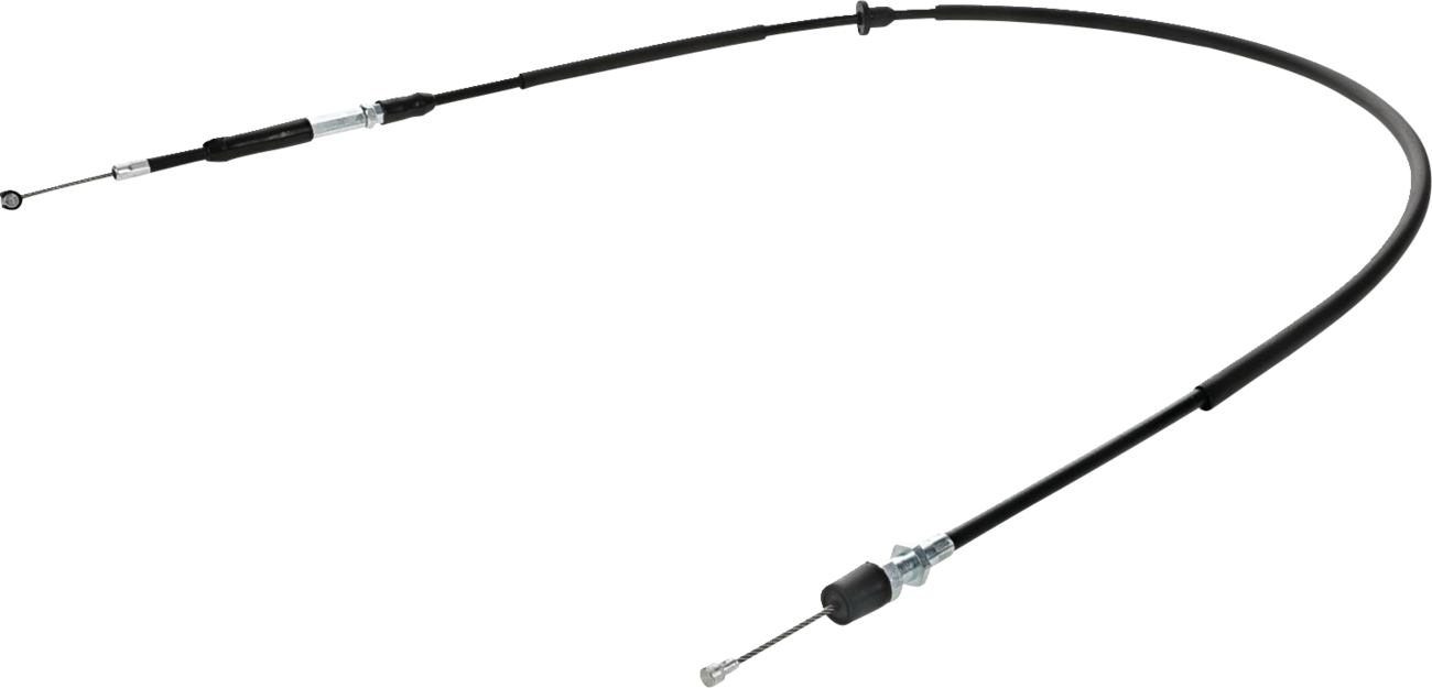 MOOSE OFFROAD Black Vinyl Throttle Cable - Stock Length - Polaris 45-1274