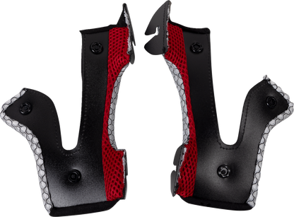 MOOSE OFFROAD Youth F.I. Cheek Pads - Vaporwave - Gray - Small 01343625
