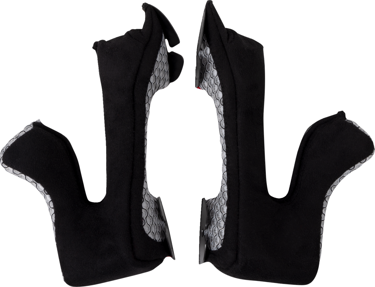 MOOSE OFFROAD Youth F.I. Cheek Pads - Vaporwave - Gray - Small 01343625