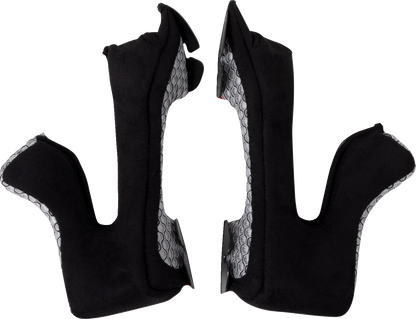 MOOSE OFFROAD Youth F.I. Cheek Pads - Vaporwave - Gray - Large 0134-3627