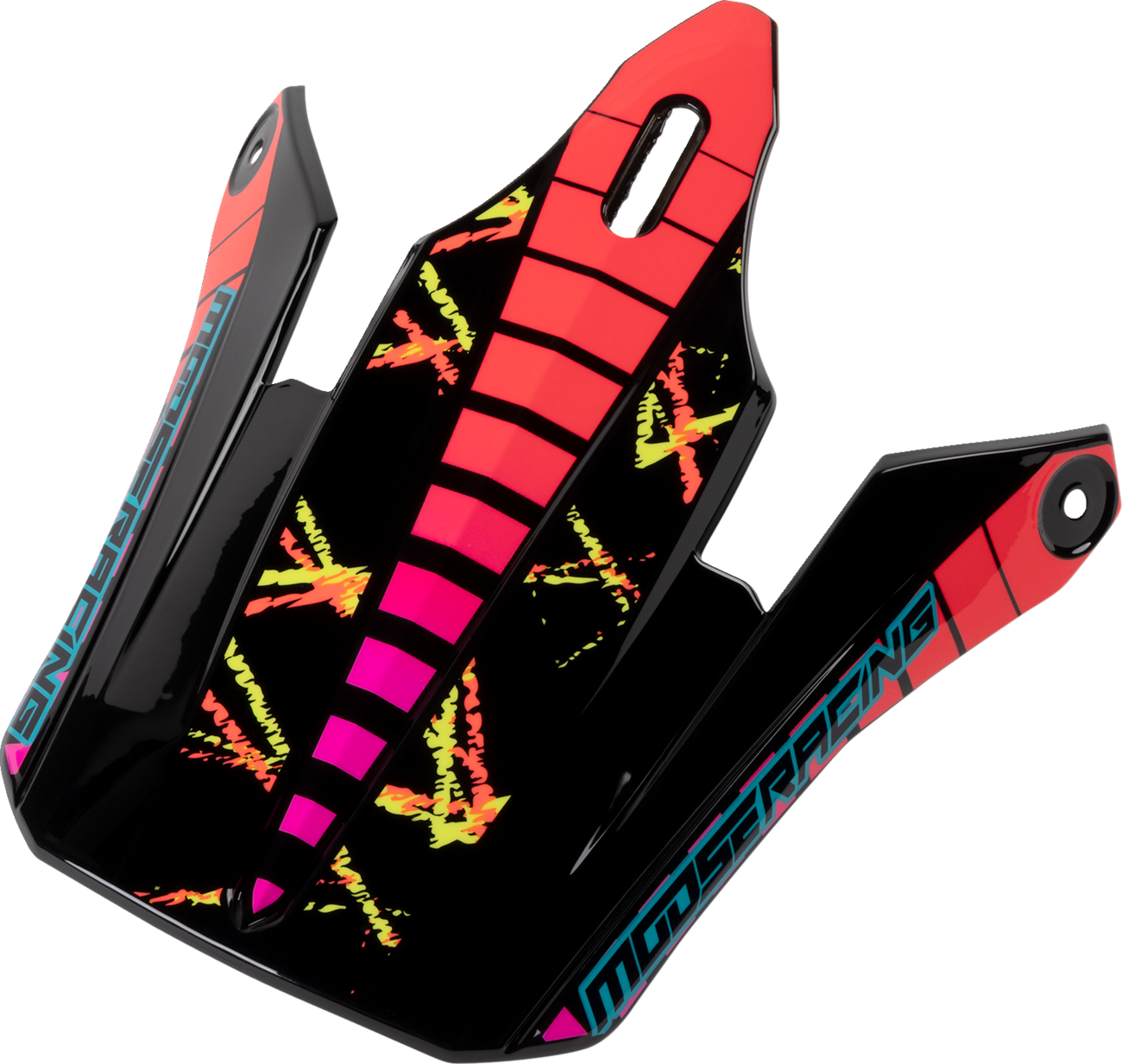MOOSE OFFROAD Youth F.I. Peak - Vaporwave - Black/Pink 0132-1764