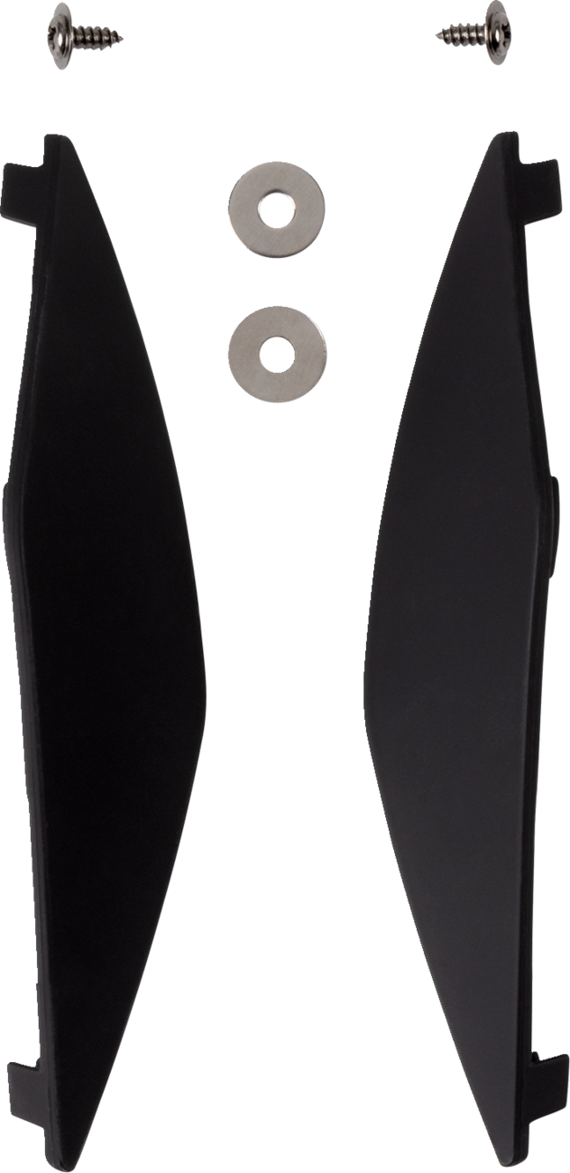 ICON Domain™ Side Covers - Rubatone Black 0133-1420
