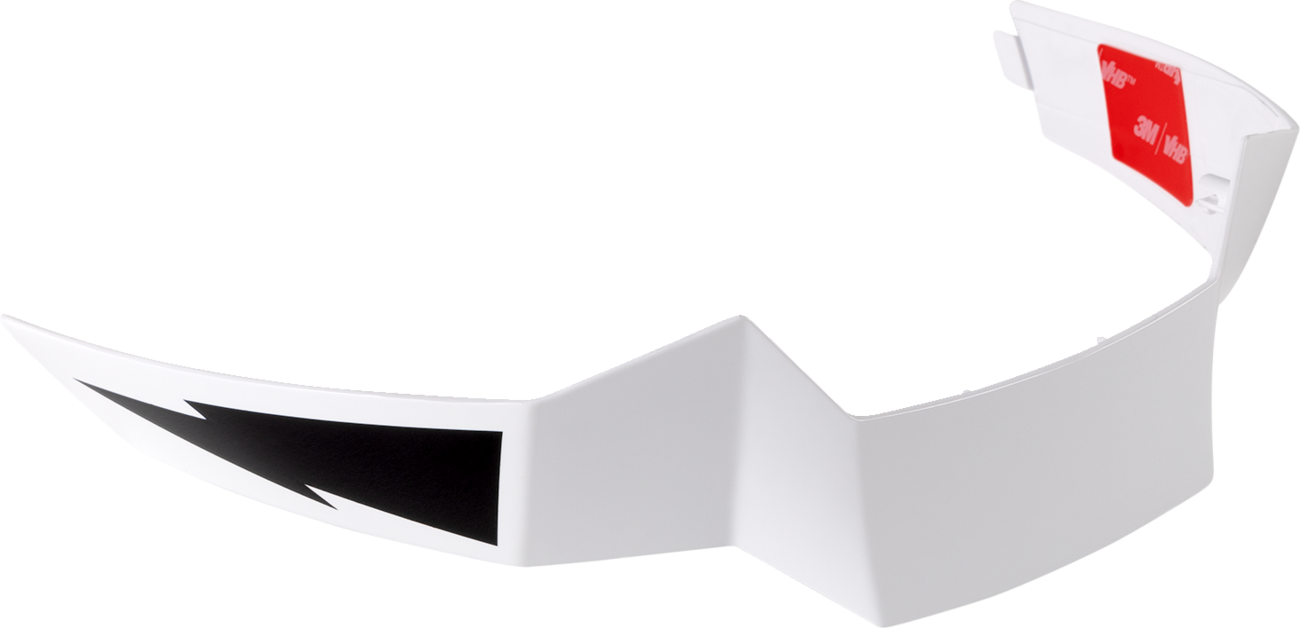 ICON Airflite™ Rear Spoiler - ReDoodle - White 0133-1430