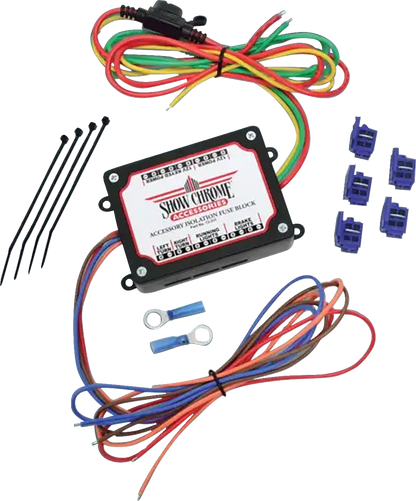 SHOW CHROME Electronic Fuse Block - Universal 13-311