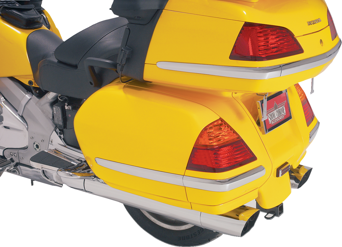 SHOW CHROME Saddlebag Molding Inserts - Chrome - GL1800 52-612