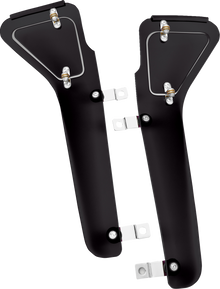 SHOW CHROME Upper Wind Deflectors - GL 1800 52-665U