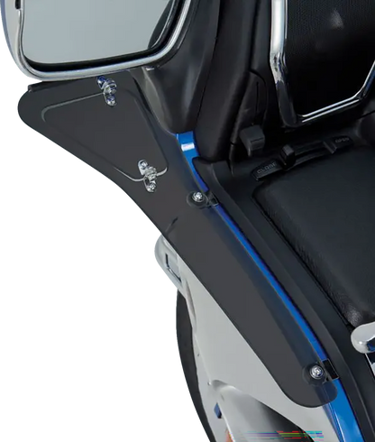 SHOW CHROME Upper Wind Deflectors - GL 1800 52-665U