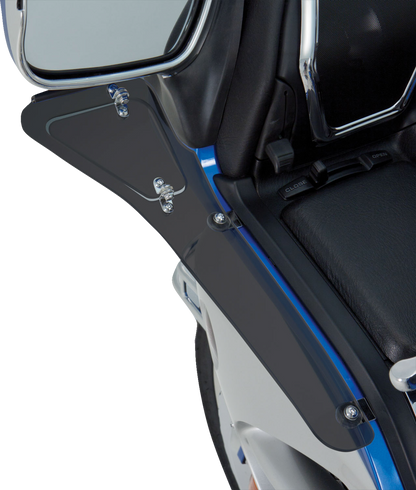 SHOW CHROME Upper Wind Deflectors - GL 1800 52-665U