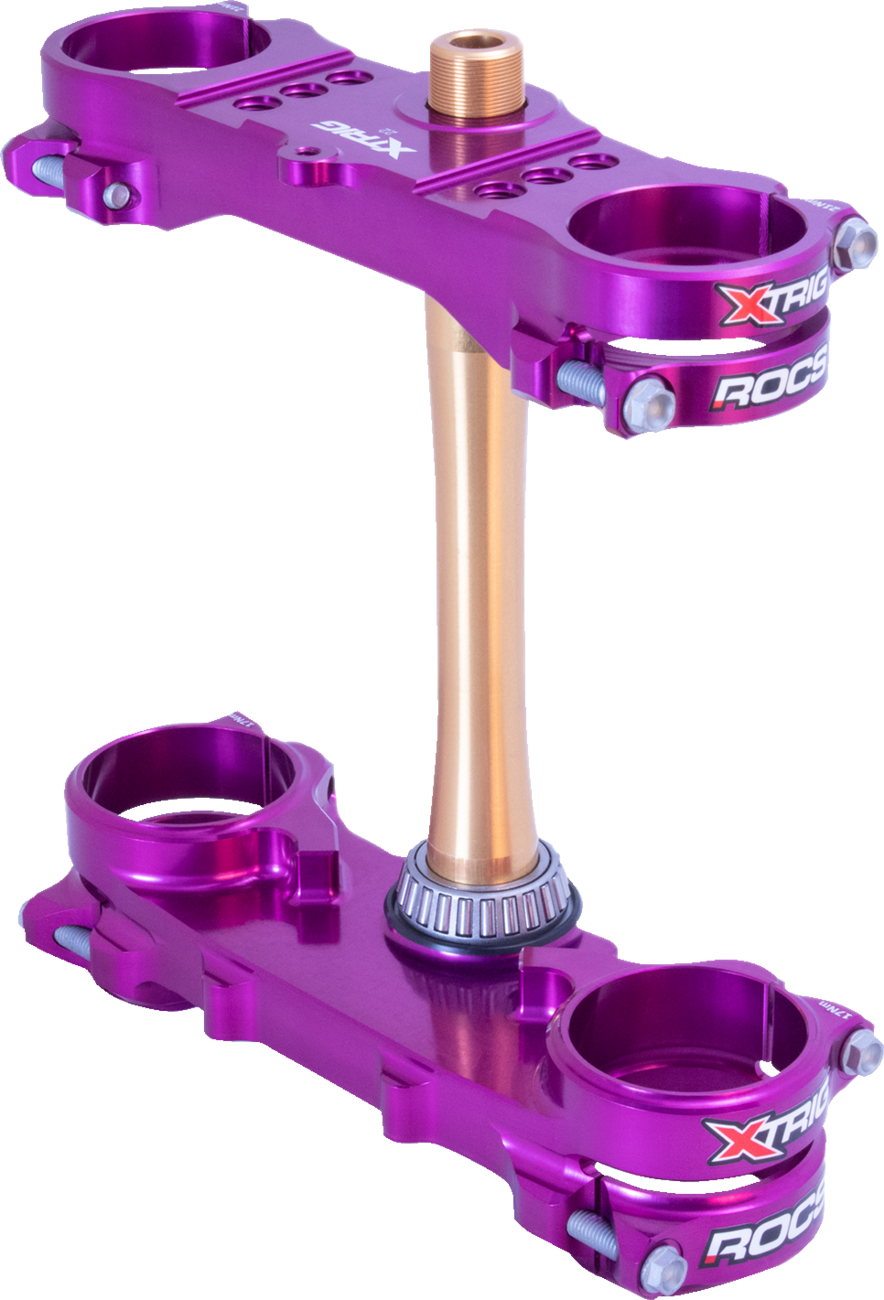 XTRIG Triple Clamp - 22 mm - Purple 501330801501