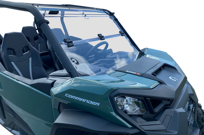 MOOSE OFFROAD Full Folding Windshield - Deluxe - Can-Am V000292-12200M