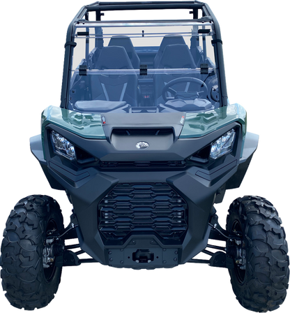 MOOSE OFFROAD Full Folding Windshield - Deluxe - Can-Am V000292-12200M