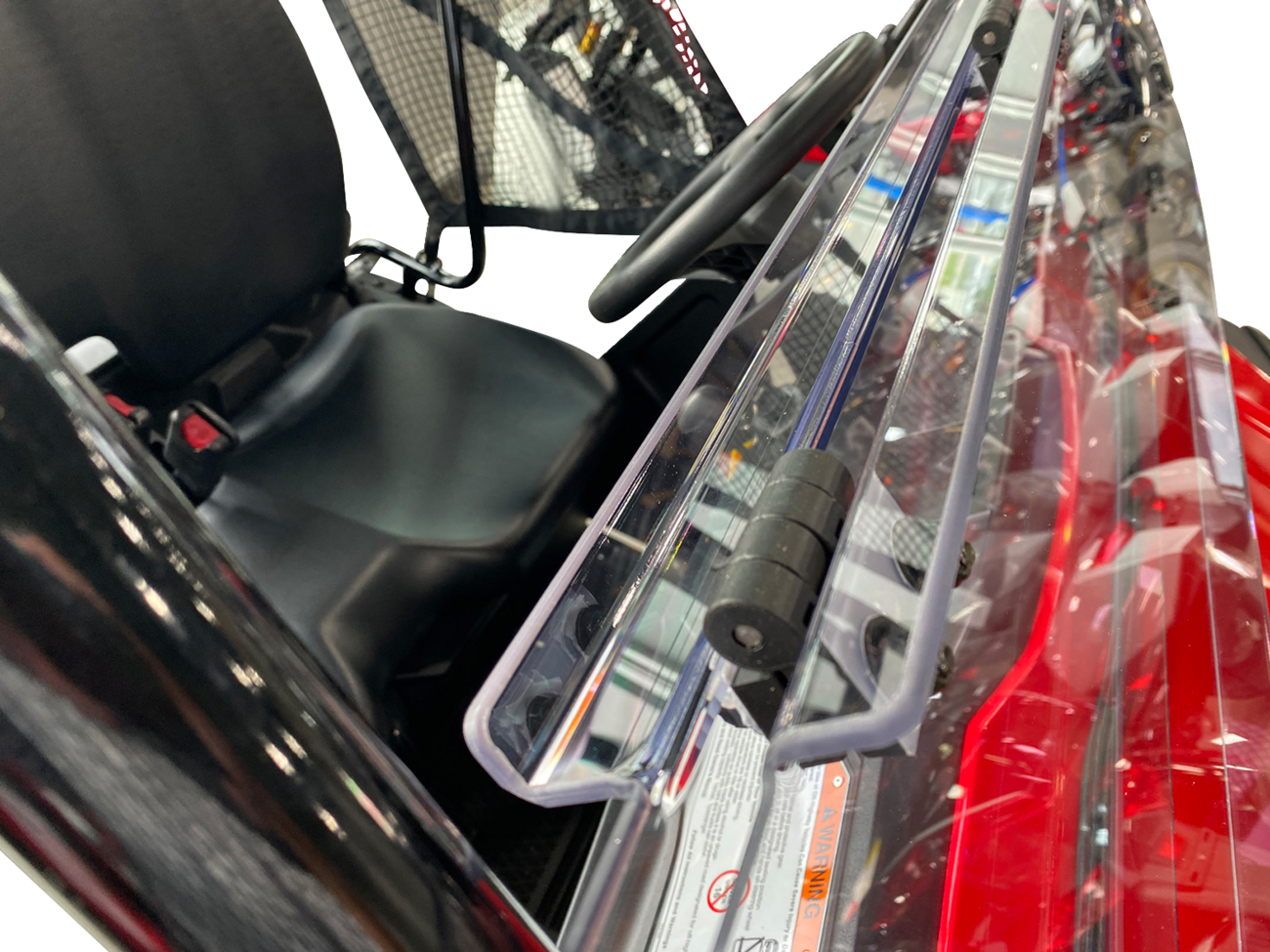 MOOSE OFFROAD Full Folding Windshield - Deluxe - Pioneer V000351-12200M
