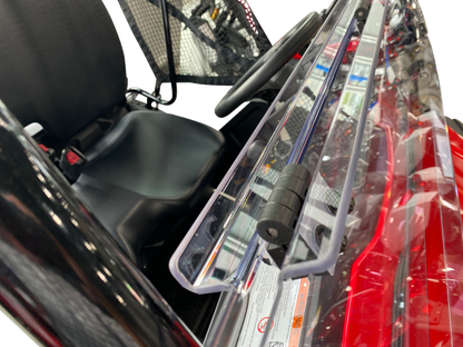 MOOSE OFFROAD Full Folding Windshield - Deluxe - Pioneer V000351-12200M
