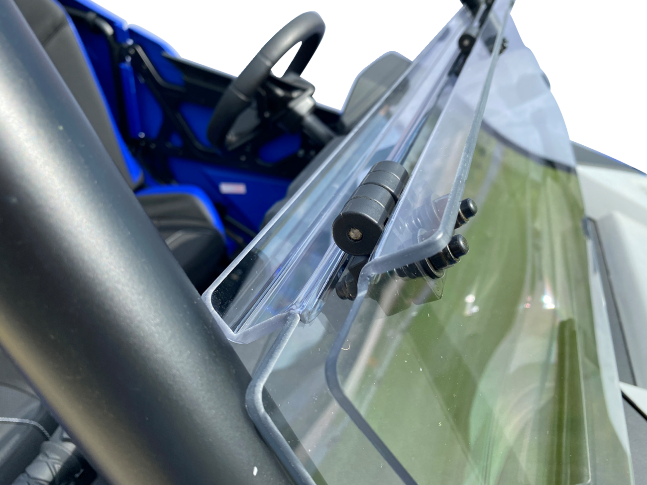 MOOSE OFFROAD Full Folding Windshield - Deluxe - Can-Am V000292-12200M