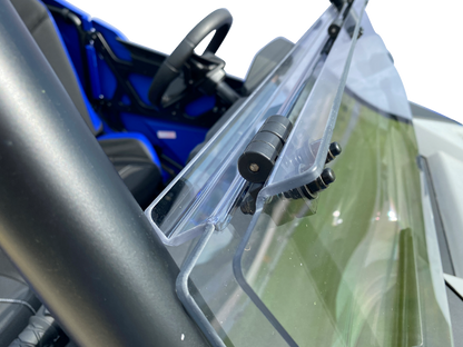 MOOSE OFFROAD Full Folding Windshield - Deluxe - Can-Am V000292-12200M