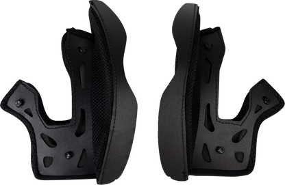 MOOSE OFFROAD Air Intake Cheek Pads - Black - 2XL 0134-3200