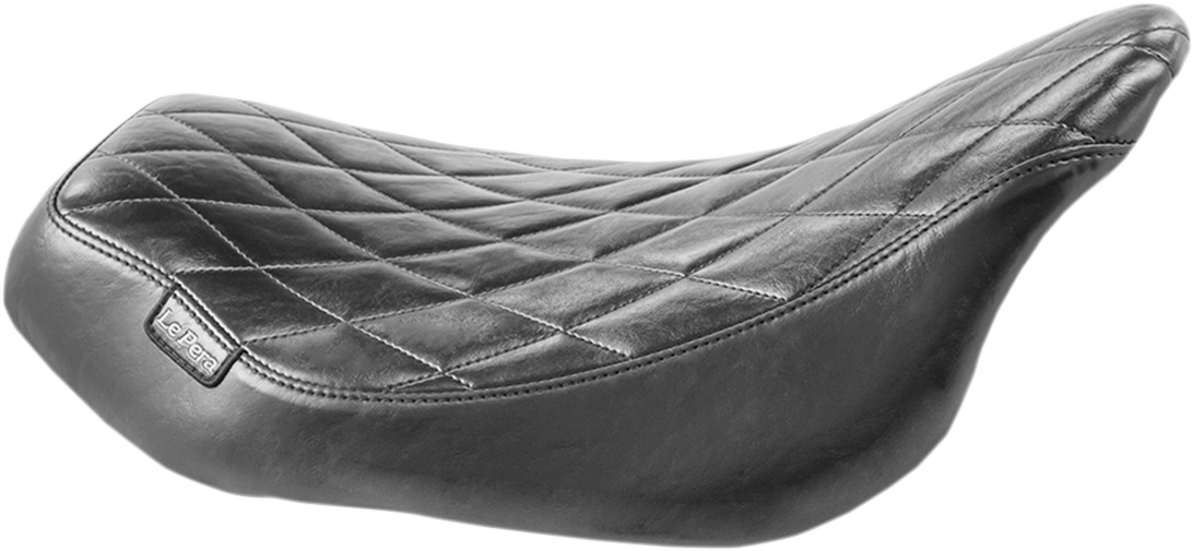 LE PERA Streaker Solo Seat - Diamond - Black - FL '08-'23 LK-357DM