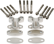 EMGO Aluminum Handlebar Riser Kit - 1-1/8" - Aluminum 23-09380