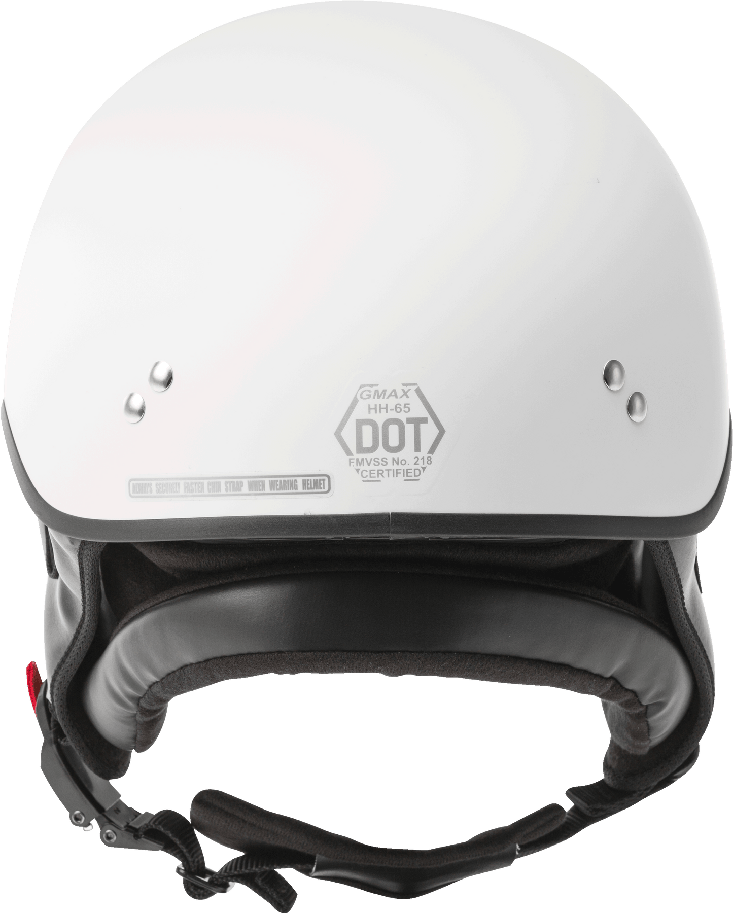 Hh 65 Half Helmet Full Dressed Matte White Lg