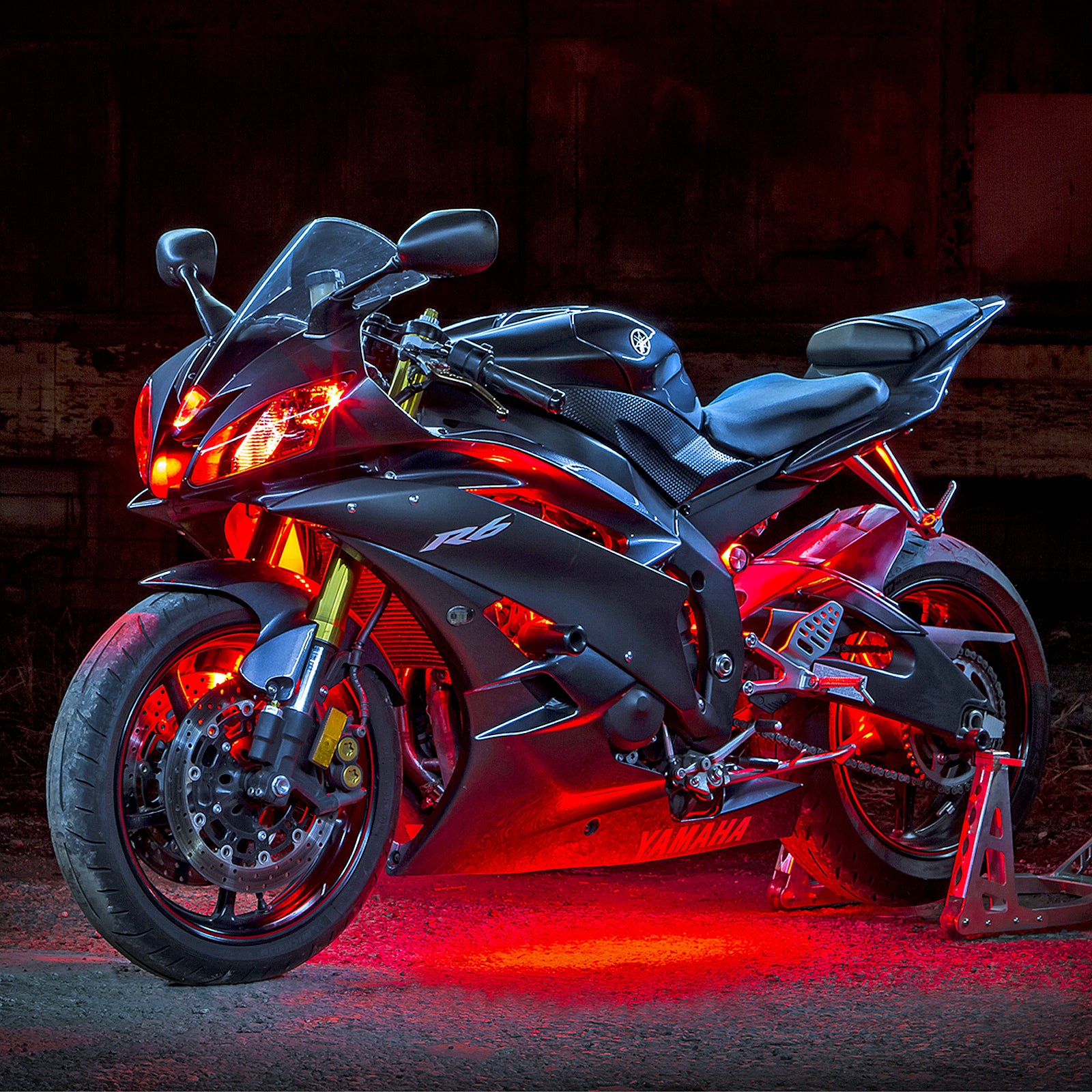 Red Led Strip 10pc Kit